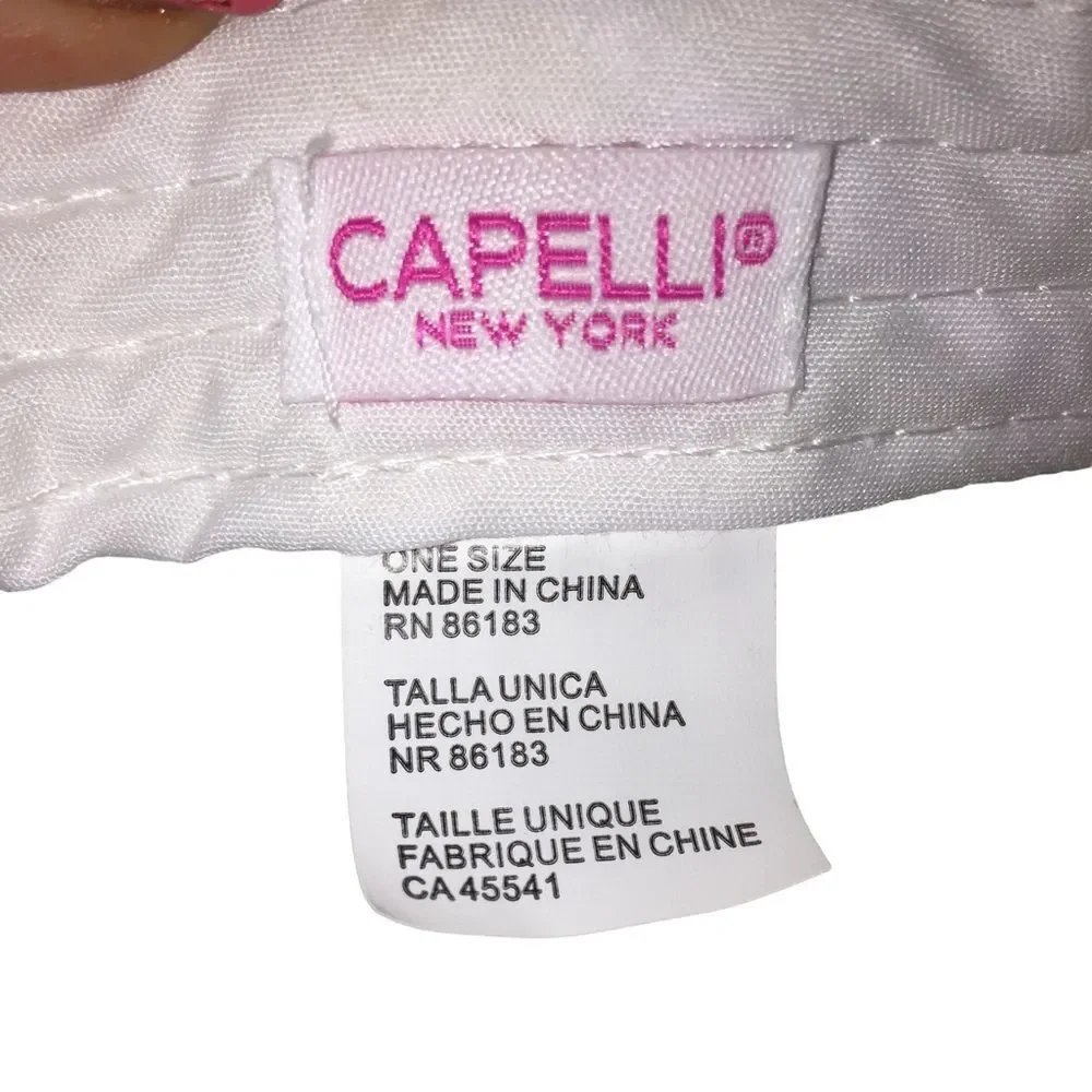 Capelli New York Girl’s Pink Leopard Cat Baseball Hat Cap Kitty